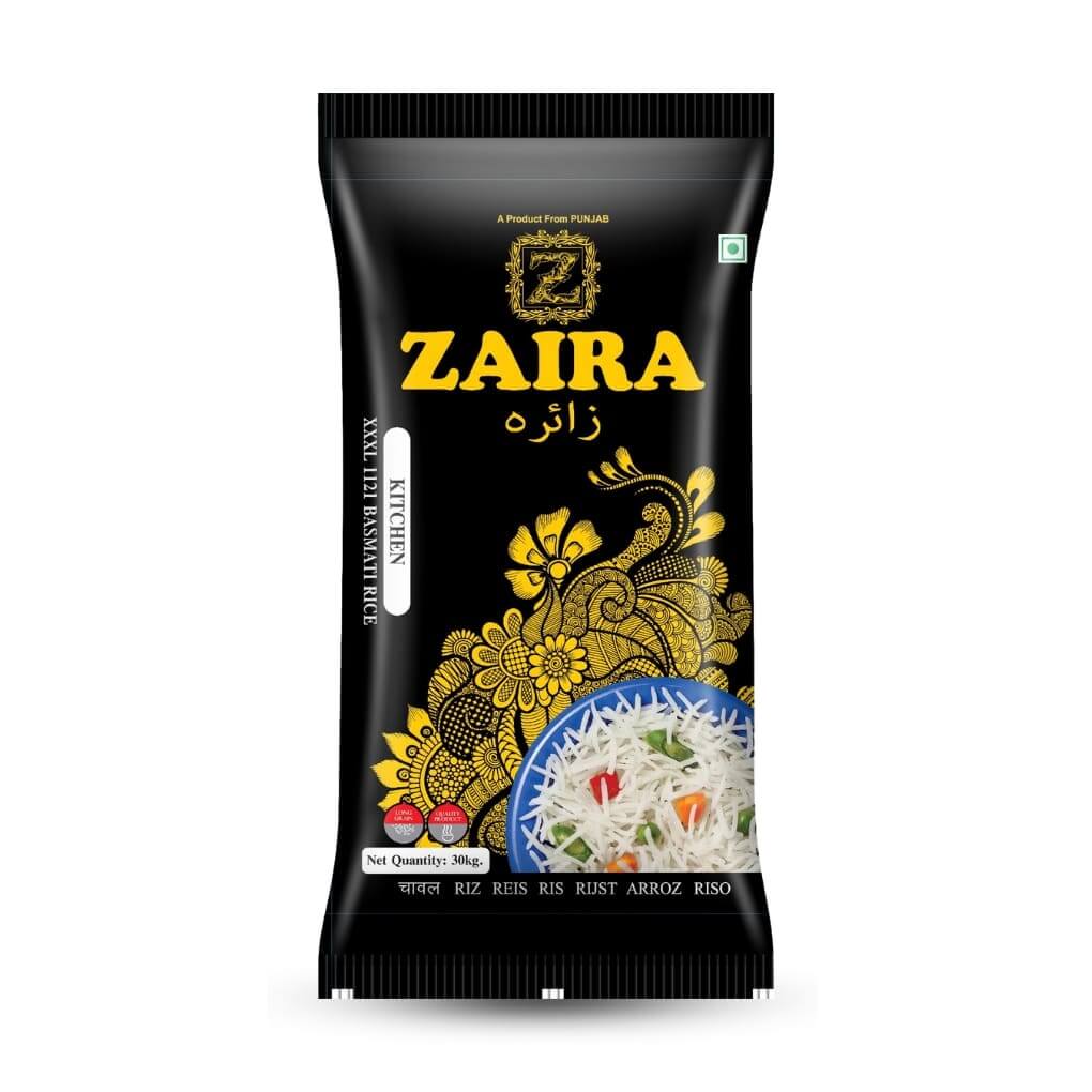 zaira basmati rice, premium rice, long grain rice, fragrant rice